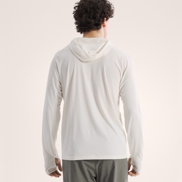 ARCTERYX Men’s Cormac Lightweight Hoody White Arctic Silk Sz XL READ - Picture 2 of 16
